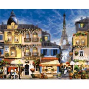 Картина по номерам Brushme Блистательный Париж GX3241