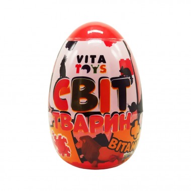 Конструктор в яйце Мир Животных  Vita Toys VTK 0069 100 деталей