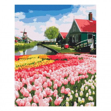 Картина за номерами "Голландська провінція" Brushme BS52716 40х50 см