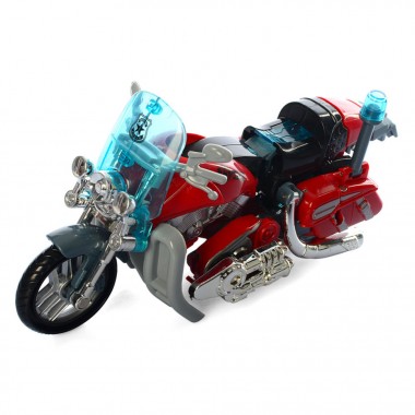 Игрушка трансформер J8016A робот+мотоцикл, 17 см