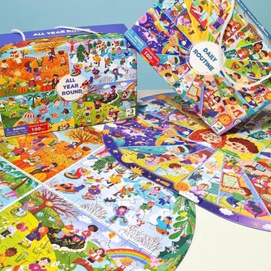 Детский виммельпазл 