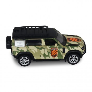 Автомодель серии Шевроны Героев Land Rover Defender 110 3 ОШБр TechnoDrive 250363M2 масштаб 1:39