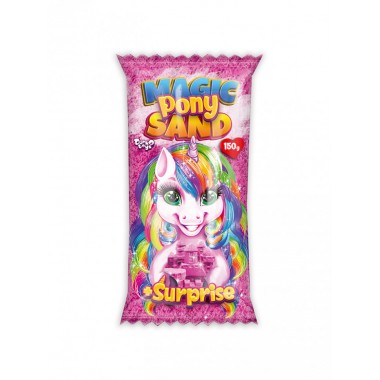 Набір для творчості "Кінетичний пісок "Magic Pony Sand" MPS-01-01, 150 г