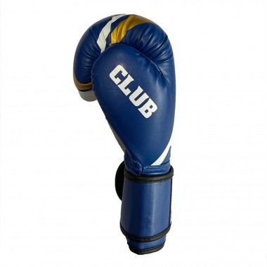 Перчатки боксерские Fight Gear Team Club NE-BOX-BF-12-BL, 12 oz, синий