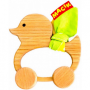 Деревянная каталка Уточка Macik МС 061102-02