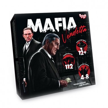 Настольная игра MAFIA Vendetta MAF-01-01U укр