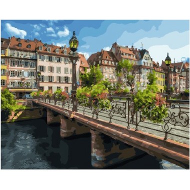 Картина по номерам Brushme Страсбург GX25579
