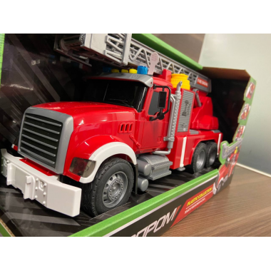 Игрушечная машинка Пожарная 7977 АВТОПРОМ со звуковыми эффектами