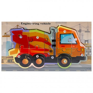 Деревянный пазл-вкладыш Деревянный пазл-вкладыш