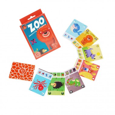 Настольная карточная игра Зоо Arial 320145