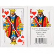 Карты игральные, 54 карты 80421
