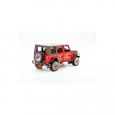Деревянный 3D конструктор Джип Wrangler Арт-25162, 162 детали