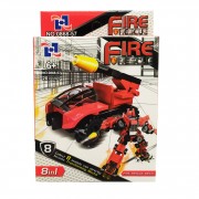 Детский конструктор  0868-57 пожарный транспорт