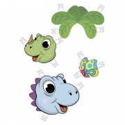 Детский набор творчества Объемные аппликации