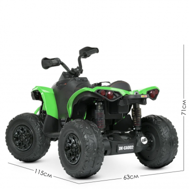 Дитячий електромобіль Квадроцикл Bambi M 5001EBLR-5 Зелений