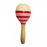 Детская деревянная игрушка Маракас MD 0361-2 размер 12,5 см