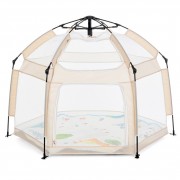 Дитячий манеж MR 1512 Ivory Beige 146×127×110 см