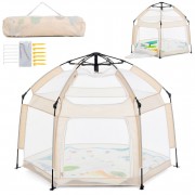 Дитячий манеж MR 1512 Ivory Beige 146×127×110 см