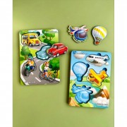 Дерев'яний пазл-вкладиш