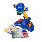 Детский Проектор YM2227-A(Blue) 34 см, музыка, свет, слайды 4 диска, 32 картинки