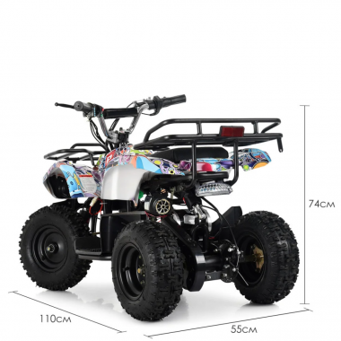Детский электромобиль Квадроцикл Bambi HB-EATV800N-NEW8(MP3) V3 до 65 кг