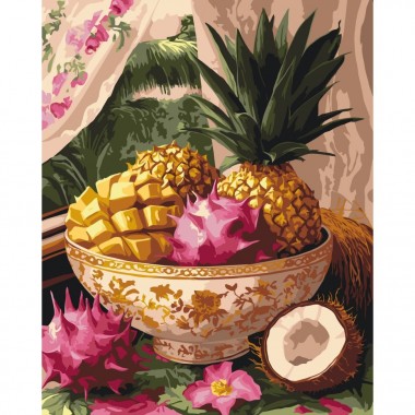 Картина по номерам Тропические дары 12058-AC 40х50 см