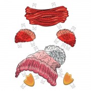 Детский набор творчества Объёмные аппликации