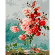 Картина по номерам "Розовые розы" Art Craft 13135-AC 40х50 см