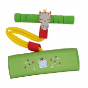 Дитячий джампінг 67942(Green) підсвічування, пискавка