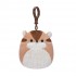 М'яка іграшка на кліпсі Бурундук Мельзі SQUISHMALLOWS SQCP00148, 9 см М'яка іграшка на кліпсі Бурундук Мельзі SQUISHMALLOWS SQCP00148, 9 см
