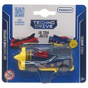 Ігрова міні-машинка Ultra Auto TechnoDrive 250321W-11 металевий корпус