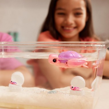 Интерактивный игровой набор Мама черепаха с сюрпризом Pets & Robo Alive 9560 