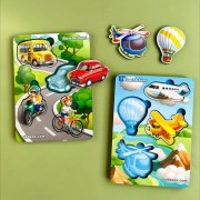 Дерев'яний пазл-вкладиш