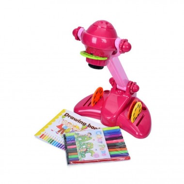 Детский Проектор YM2227-A(Pink) 34 см, музыка, свет, слайды 4 диска, 32 картинки Детский Проектор YM2227-A(Pink) 34 см, музыка, свет, слайды 4 диска, 32 картинки