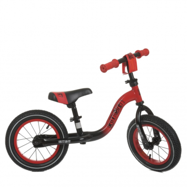 Біговел дитячий Profi Kids ML1201A-1 Червоно-чорний, 12 дюймів