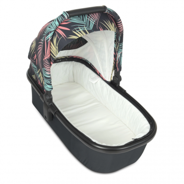 Коляска детская универсальная 2в1 EL CAMINO ME 1091-G PERSONA Black Pink Palm