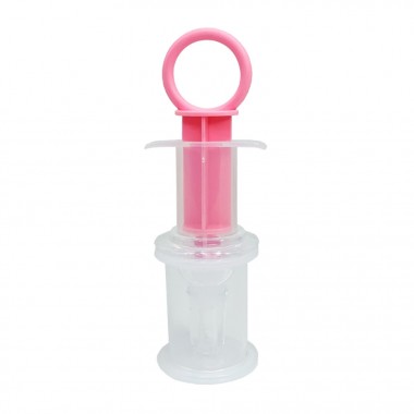 Детский Шприц-дозатор для лекарства MGZ-0719(Pink) с мерным стаканчиком