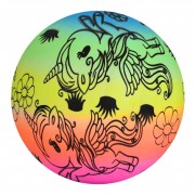 Мяч детский MS 4850-6 с рисунком, резина, 9 дюймов, 57-60 грамм