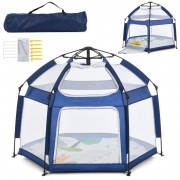 Дитячий манеж MR 1512 Sapphire Blue 146×127×110 см