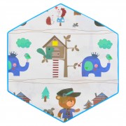 Дитячий манеж MR 1512 Sapphire Blue 146×127×110 см