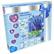 Набір для створення відбитку з легкого пластиліну, що стрибає, ТМ Moon Light Clay для хлопчика 70033