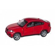 Колекційна іграшкова машинка BMW X6 KT5336W інерційна  Червоний
