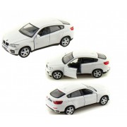 Колекційна іграшкова машинка BMW X6 KT5336W інерційна  Білий