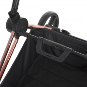 Коляска дитяча універсальна 2в1 EL CAMINO ME 1091-RG Black