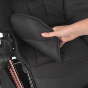 Коляска дитяча універсальна 2в1 EL CAMINO ME 1091-RG Black