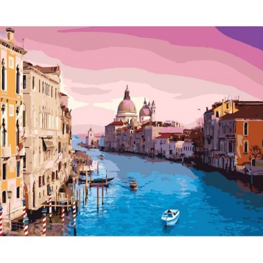 Картина по номерам Brushme Венеция GX8337