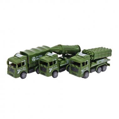 Игровой набор машинок Военная техника  BQ600-4 4 шт