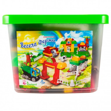 Конструктор Doloni Toys Весела ферма 013888/06