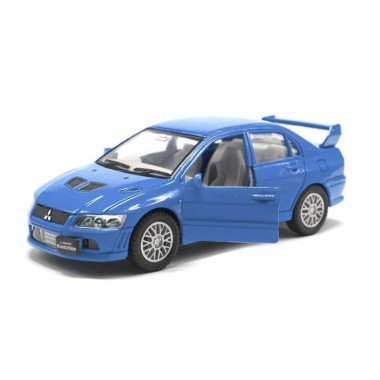 Коллекционная машинка "Mitsubishi Evolution VII" KT5052W(Blue) масштаб 1:42