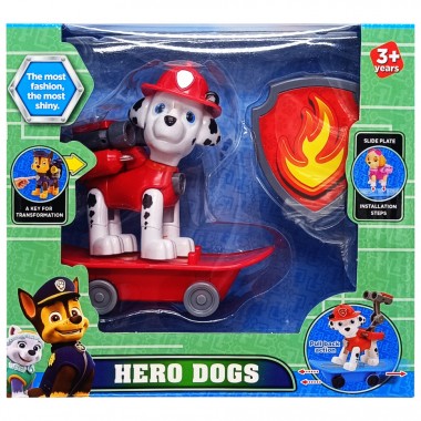 Набір героїв «Щенячий патруль» Маршал 6080/6070(C) зі скейтом Набір героїв «Щенячий патруль» Маршал 6080/6070(C) зі скейтом